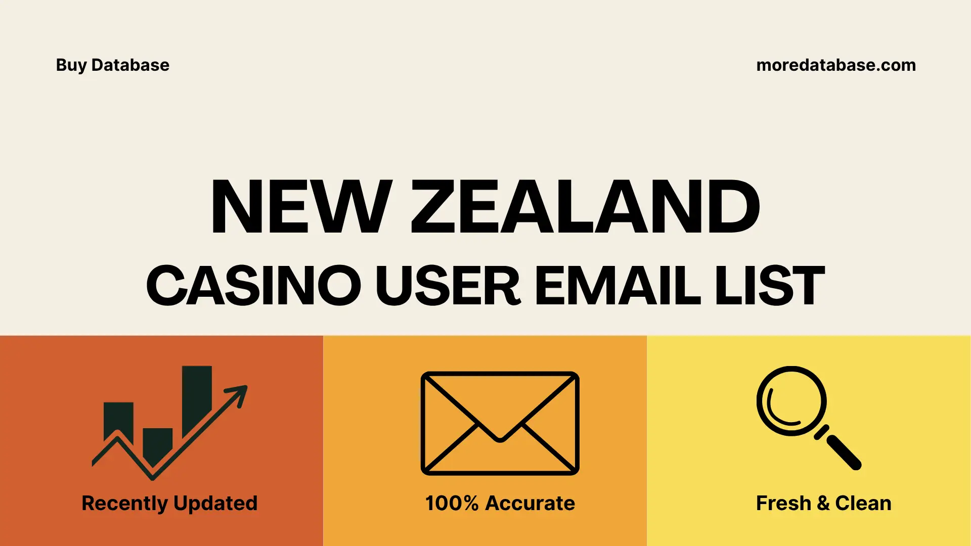 New Zealand Casino User Email List